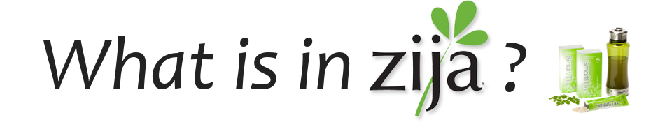 What is in Zija?