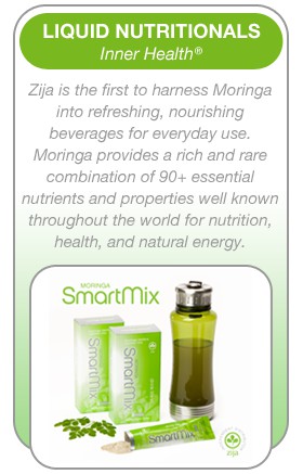 Zija is the first to harness Moringa into refreshing, nourishing beverages for everyday use.  Moringa provides a rich and rare combination of 90+ essential nutrients and properties well known throughout the world for nutrition, health, and natural energy.